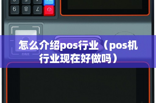 怎么介紹pos行業(yè)（pos機行業(yè)現(xiàn)在好做嗎）